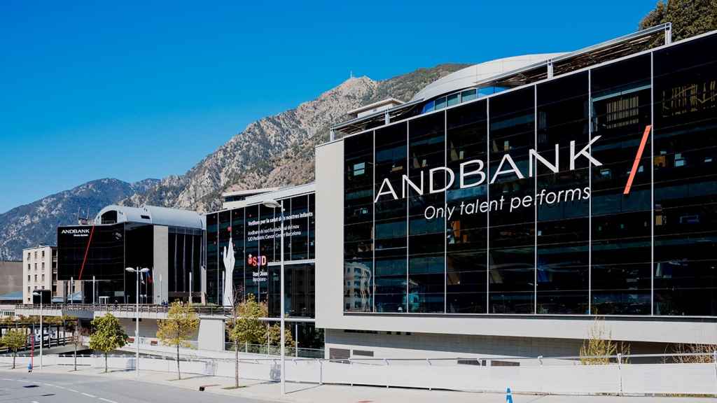La sede de Andbank en Andorra.