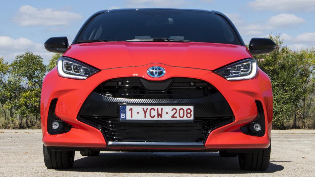 Frontal del nuevo Toyota Yaris.