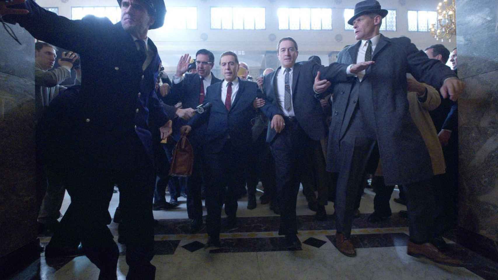 Fotograma de la película 'El irlandés' de Martin Scorsese.