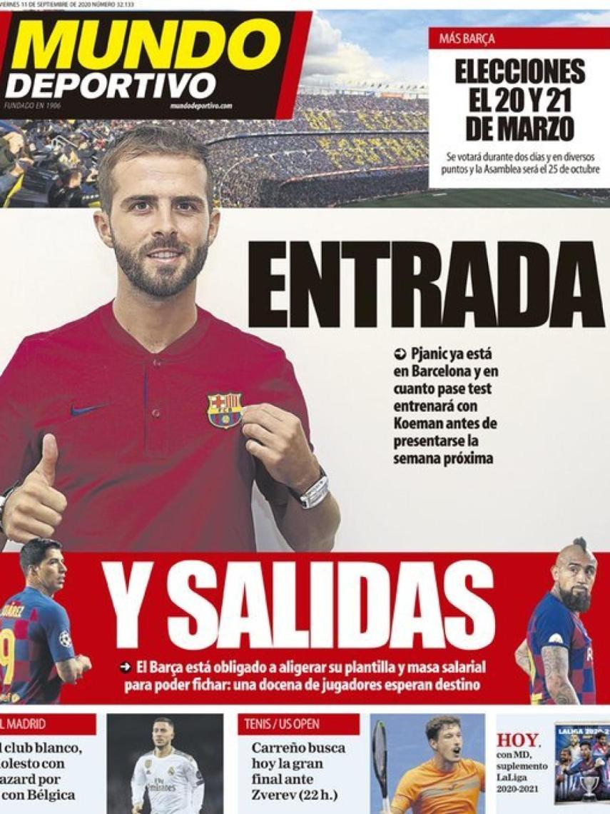 Portada Mundo Deportivo