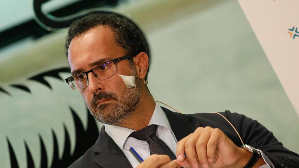 José María Castellano, durante su intervención.