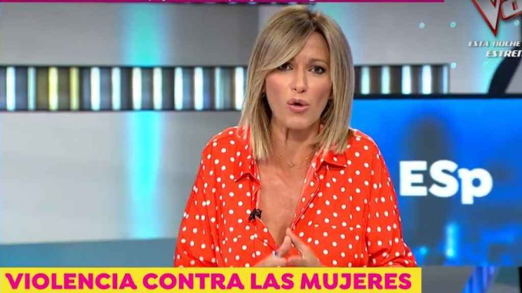 Susanna Griso en el programa 'Espejo público'.