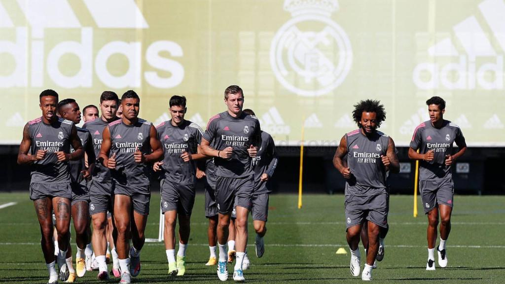 Entrenamiento del Real Madrid