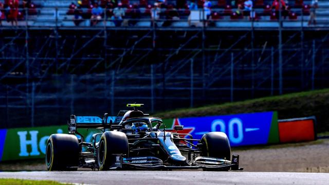 Valtteri Bottas, durante el Gran Premio de la Toscana en Mugello