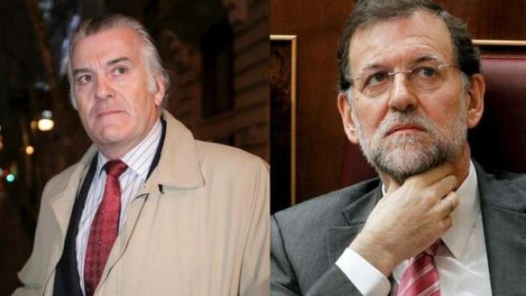 Luis Bárcenas y Mariano Rajoy./