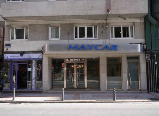 La fachada del hotel Maycar. Fuente: Turismo de Galicia