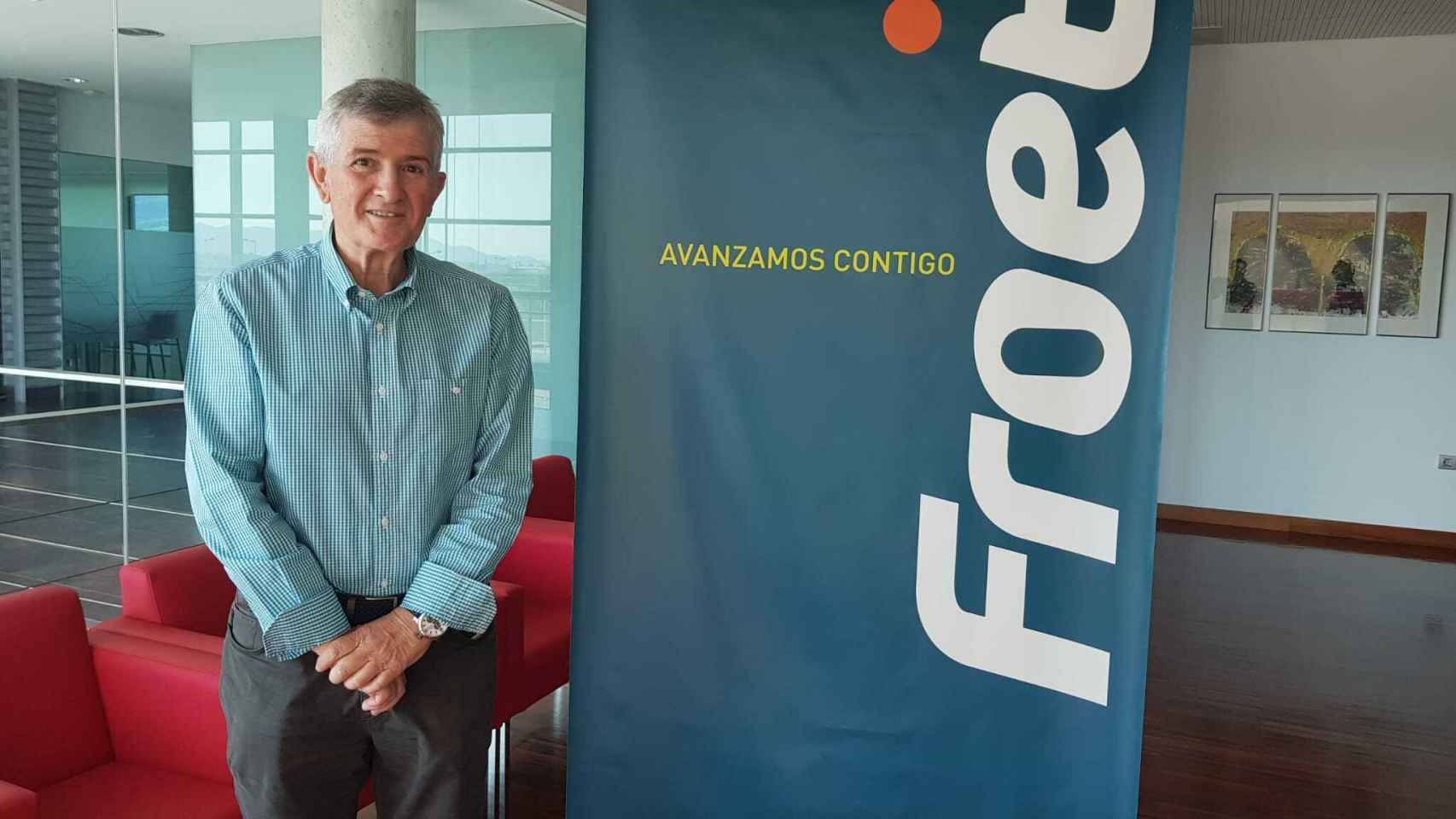 Pedro Díaz, gerente de la empresa de transporte Suditrans y presidente de la patronal Froet.