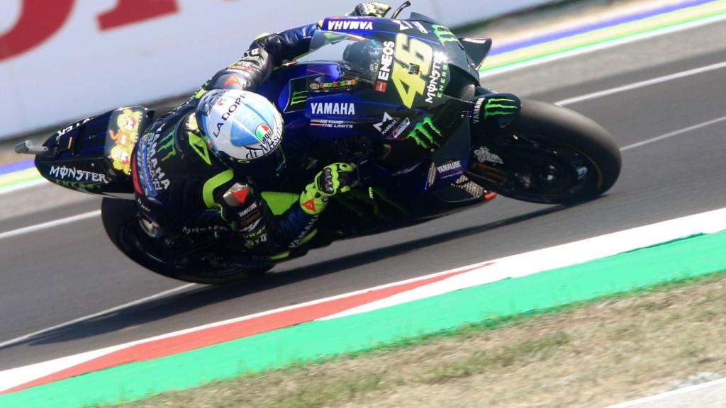 Valentino Rossi, en el GP de San Marino