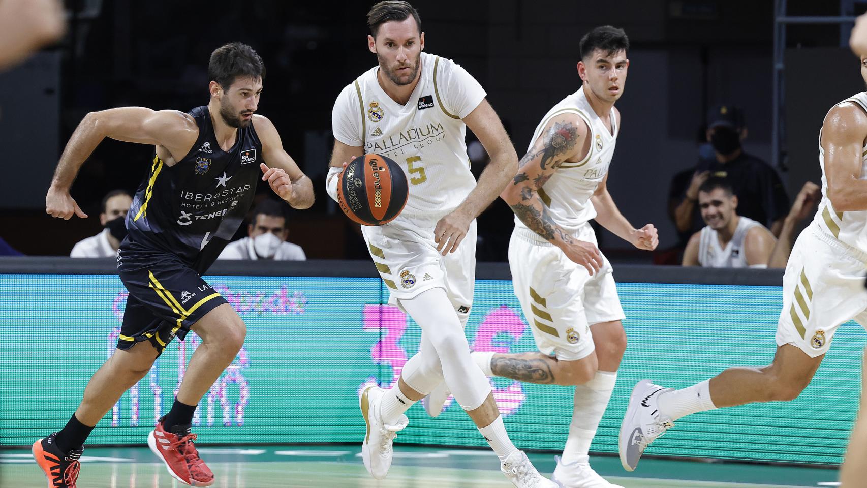 Rudy Fernández, contra el Iberostar Tenerife