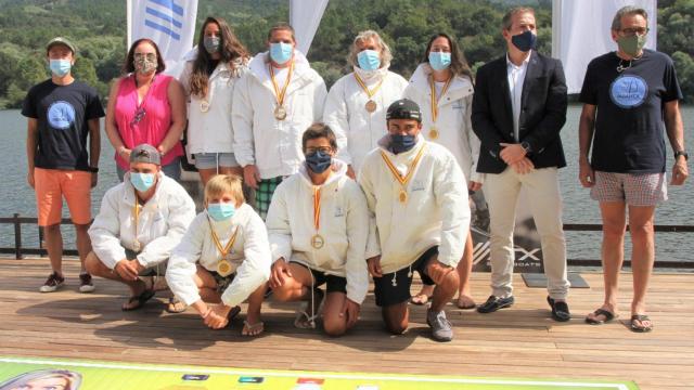 Las medallas de Oro de esta Semana Abanca de Esquí Náutico