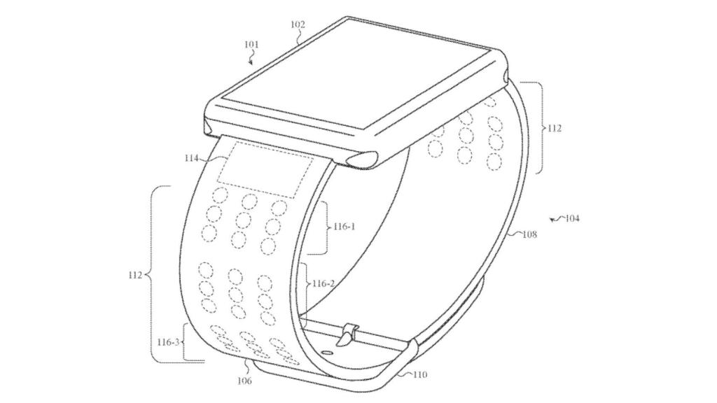 La nueva correa táctil desarrollada por Apple