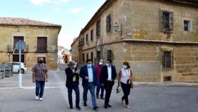 El presidente de la Diputación de Cuenca, Álvaro Martínez Chana, en Huete