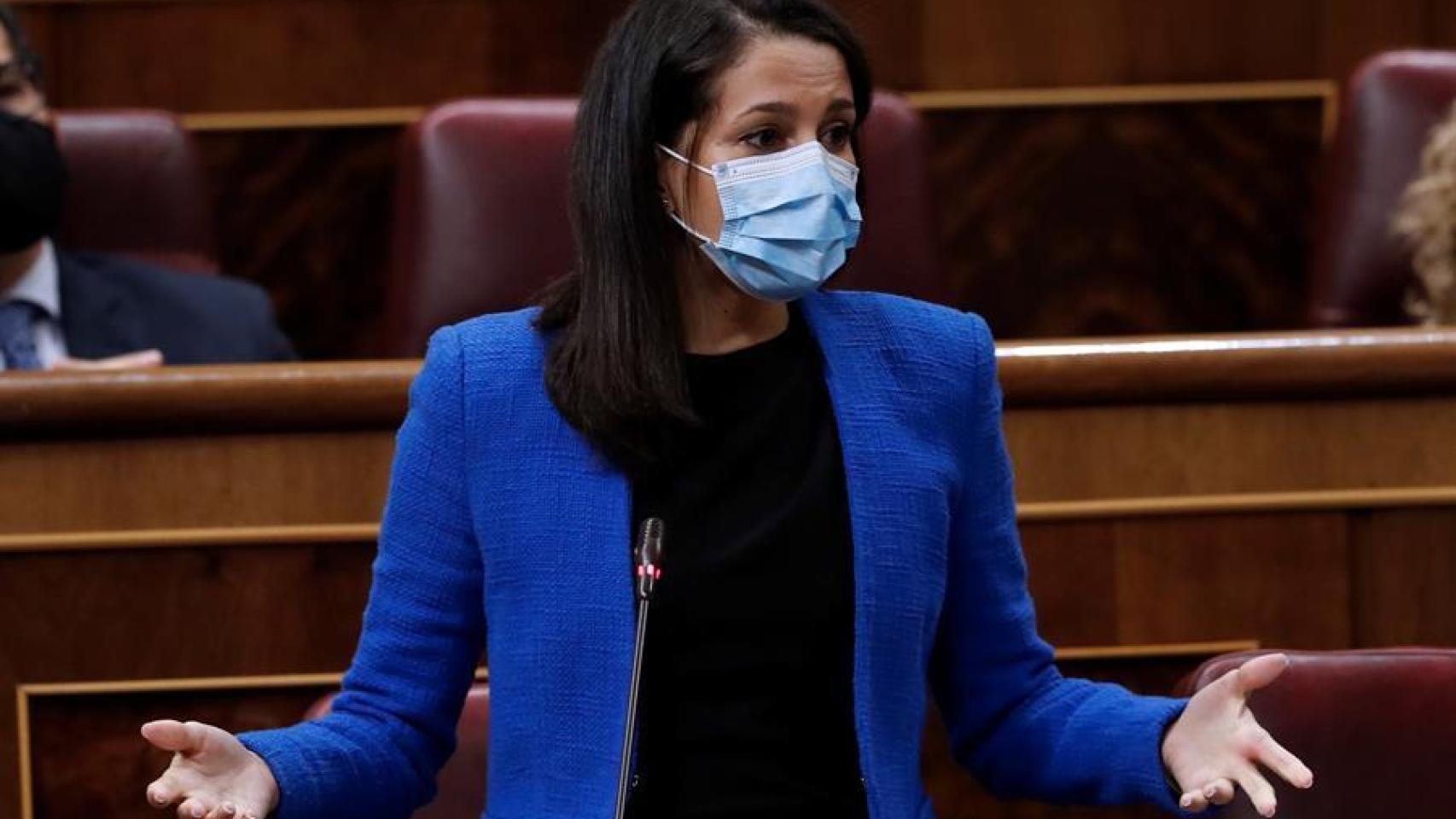 La presidenta de Cs, Inés Arrimadas.