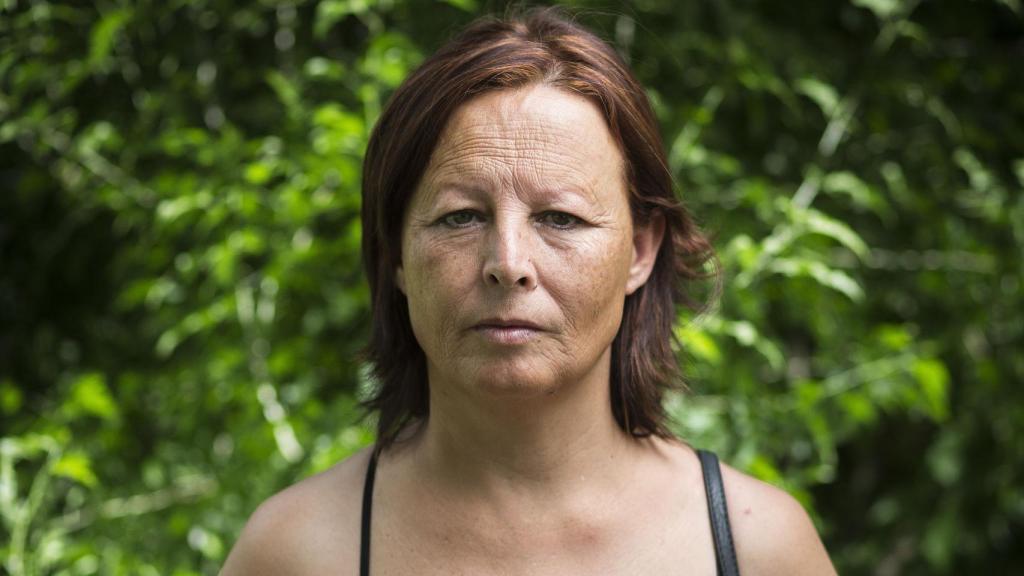 Emilia Chavero, hermana de la fallecida, en una foto tomada al año de desaparecer Manuela Chavero.