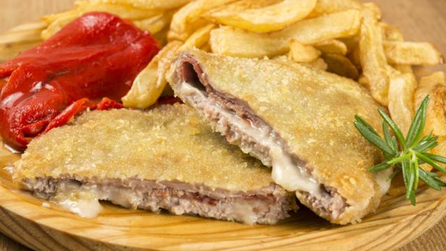 Cachopo de ternera. Receta asturiana paso a paso