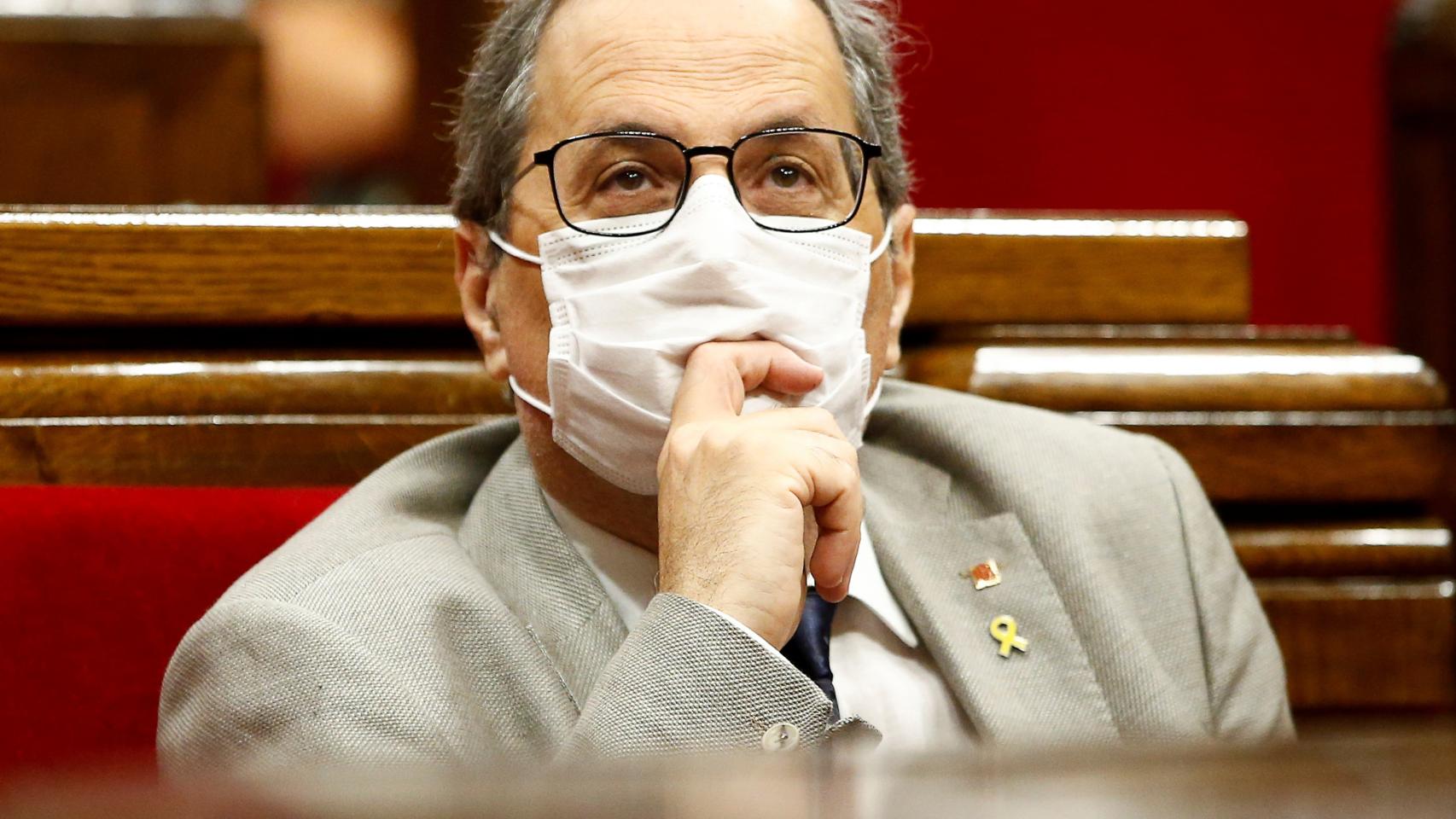 Quim Torra, presidente de la Generalitat de Cataluña.