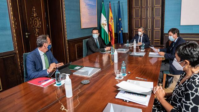 Reunión de los consejeros de Hacienda en Sevilla.