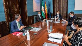 Reunión de los consejeros de Hacienda en Sevilla.