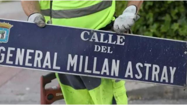 Ceuta pide a A Coruña la estatua de Millán-Astray retirada por la Ley de Memoria Histórica