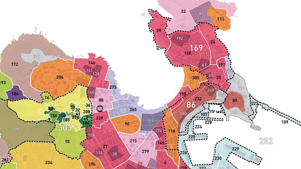 El atlas de A Coruña: Estos son sus 104 barrios