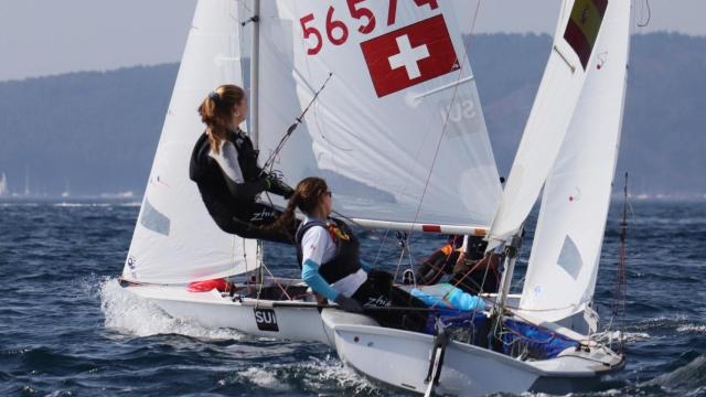 García-Ripoll estrenan título de campeones de España en el trofeo Concello de Vigo de vela