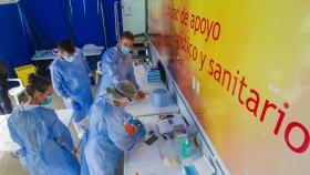 Pruebas PCR voluntarias a jóvenes en Asturias.