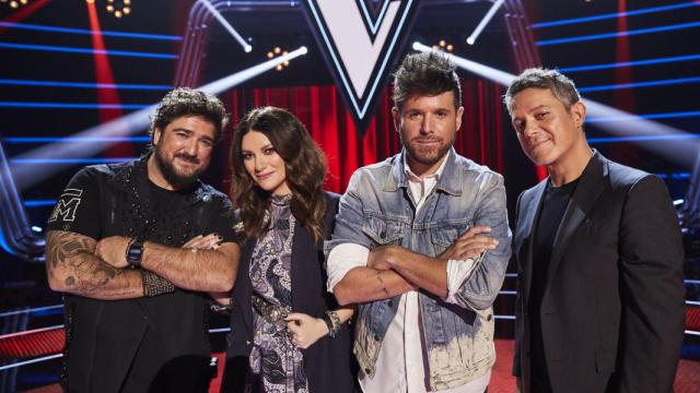 Los coaches de 'La Voz' (Atresmedia)