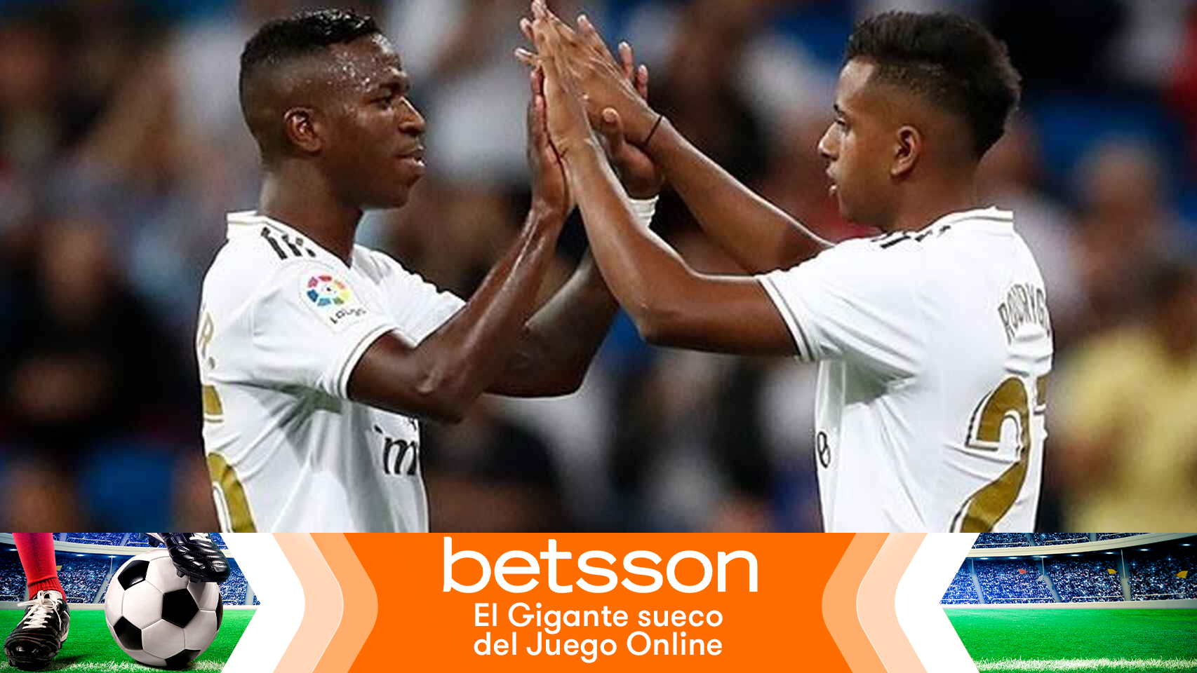 Vinicius y Rodrygo, en Betsson