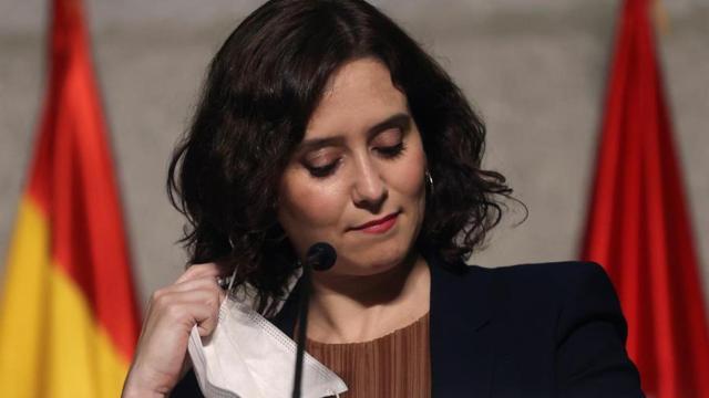 La presidenta de la Comunidad de Madrid, Isabel Díaz Ayuso. Efe.