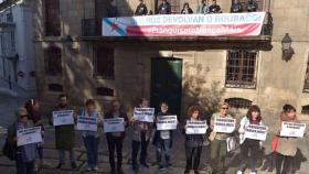 Suspendido el juicio contra los nueve activistas que ocuparon la Casa Cornide (A Coruña)