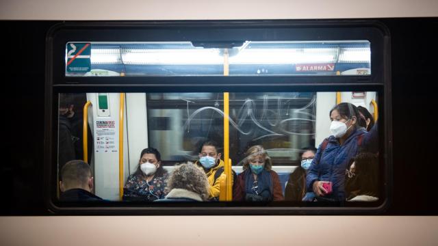 Metro de Madrid.