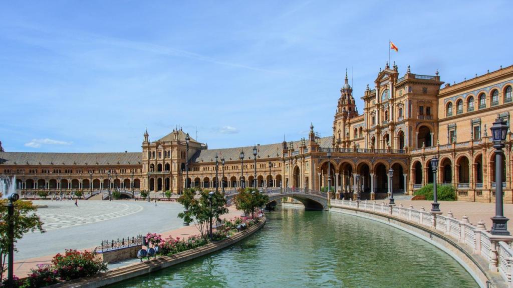 Plaza de España en Sevilla.