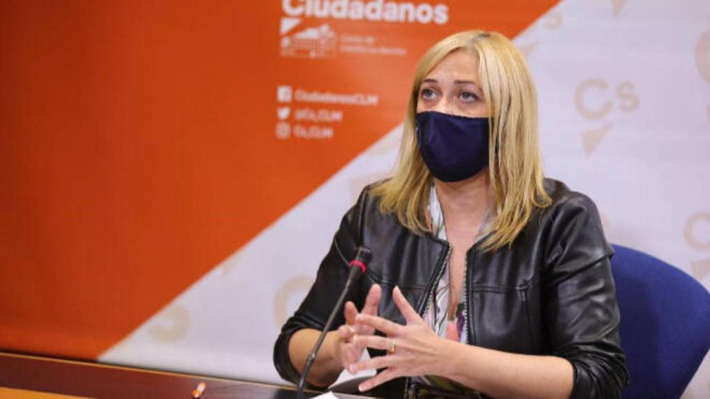 Carmen Picazo, en rueda de prensa