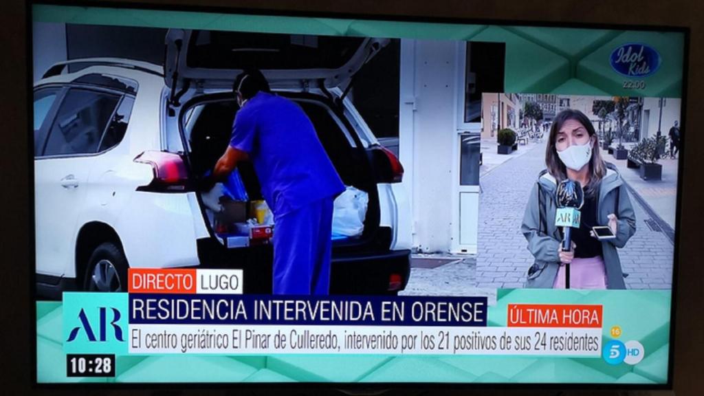 Una cadena de televisión nacional sitúa Culleredo (A Coruña) en Ourense