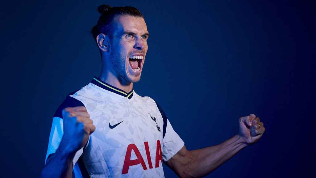 Bale, en su presentación con el Tottenham