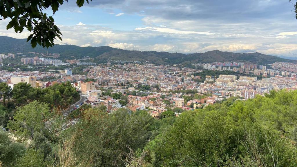 Las vistas desde el mirador del búnker de El Carmelo