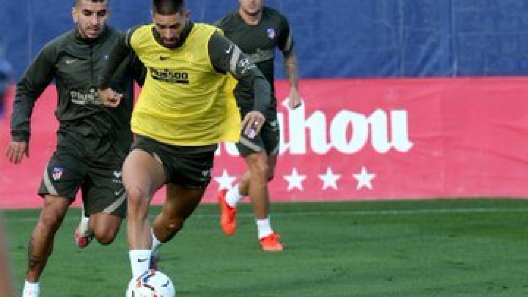 Entrenamiento del Atlético de Madrid