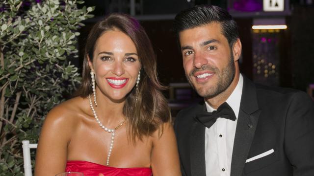 Paula Echevarría junto a Miguel Torres en la gala Starlite de Marbella.