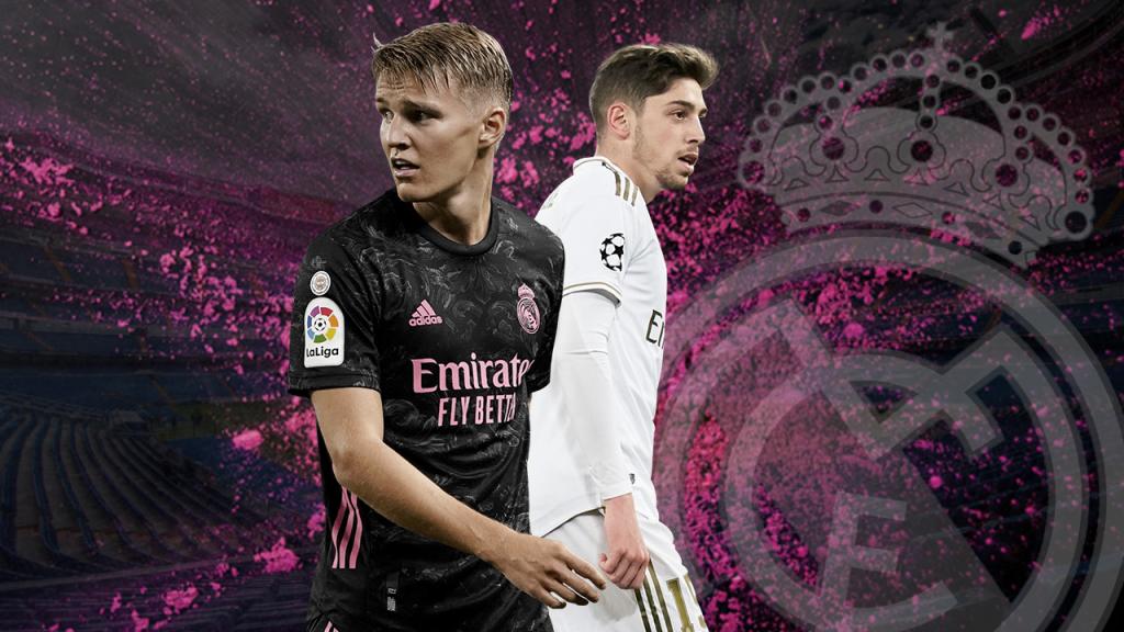 Odegaard y Valverde