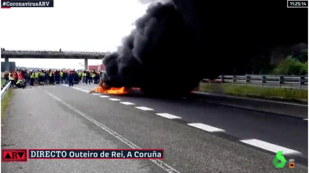 Fallo geográfico: La televisión nacional sitúa Outeiro de Rei (Lugo) en A Coruña