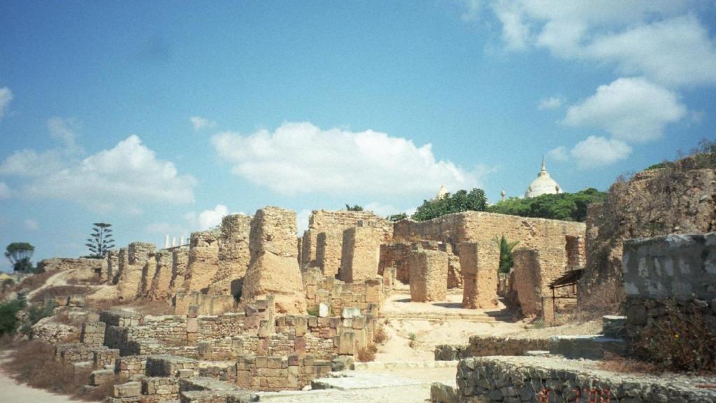 Ruinas púnicas de Cartago.