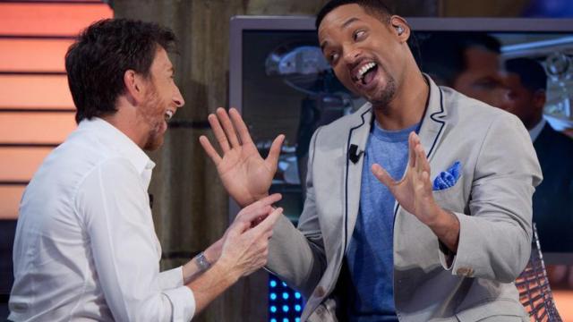 Will Smith en 'El Hormiguero'.