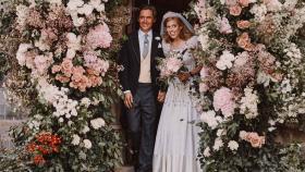 Edoardo Mapelli y Beatriz de York, el día de su boda.