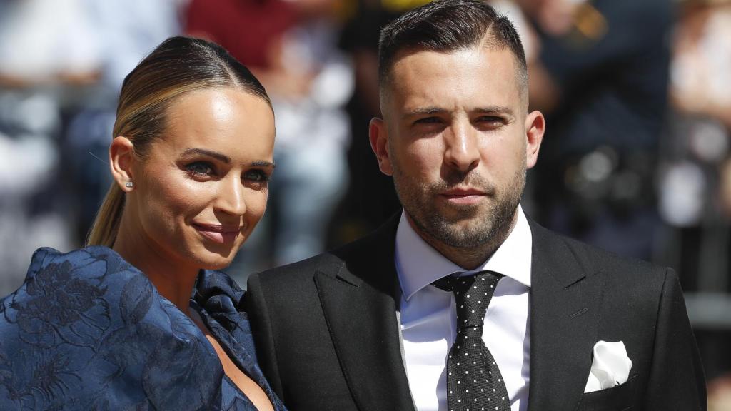 Jordi Alba y Romarey Ventura han vuelto a ser padres.