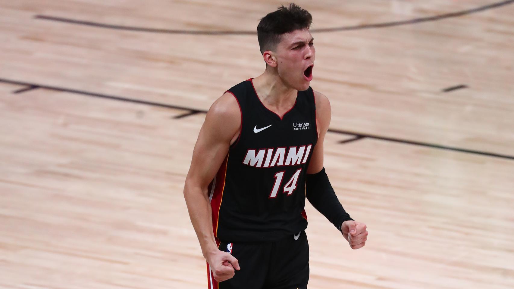 Tyler Herro, con los Miami Heat