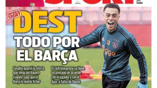 Portada Sport (24/09/20)