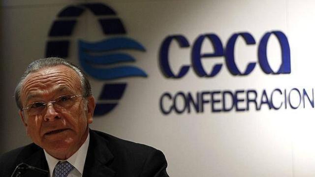 El presidente de Ceca y de la Fundación Bancaria La Caixa, Isidro Fainé.