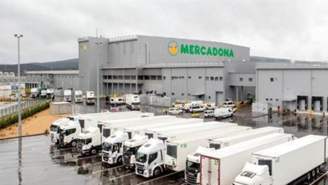 Bloque logístico de Mercadona en Euskadi.