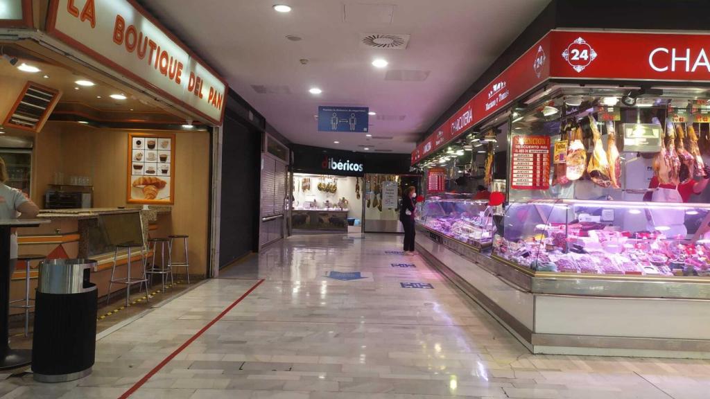 Mercado de abastos en el centro comercial La Vaguada