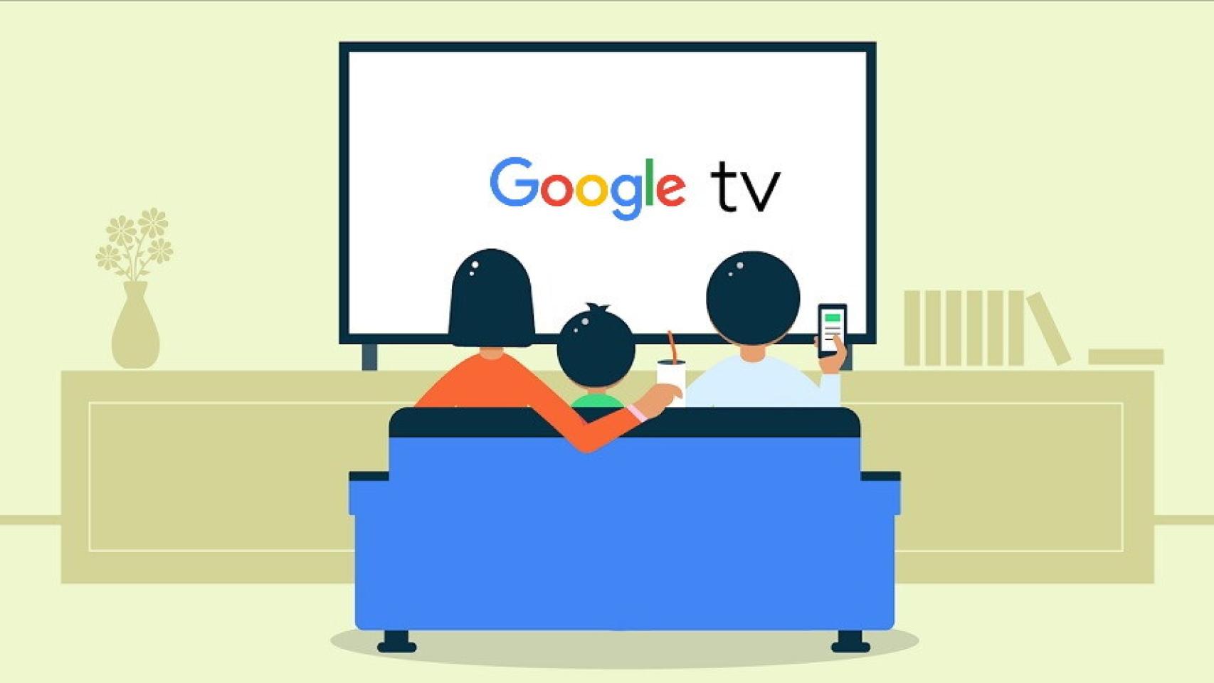Así es la interfaz de Google TV en vídeo, ¡y menuda pinta tiene!